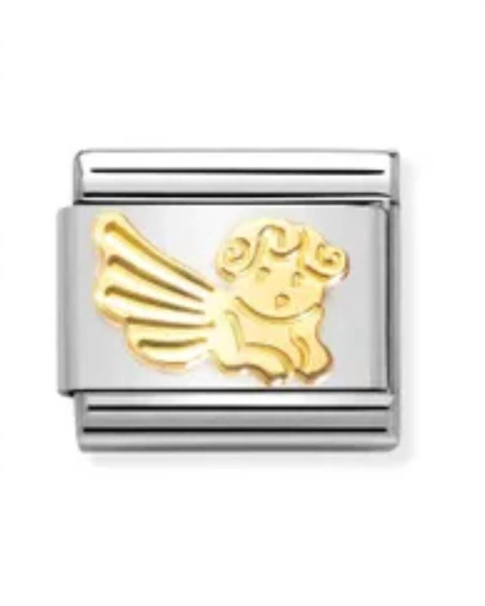 NEW NOMINATION religious composable classic links in angel with wings